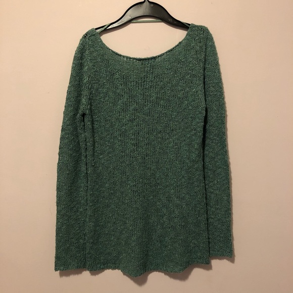 Wet Seal Green Knit Sweater - Picture 2 of 4